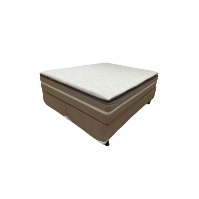 CONJUNTO QUEEN BOX ESMERALDA 158X198X65